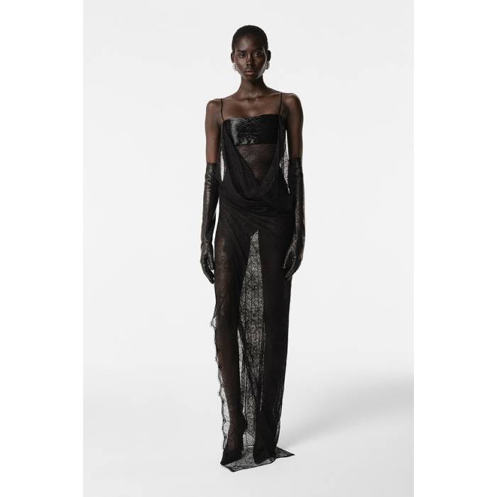 Revolve Los Angeles 【 Jaslyn Dress Women Black 】 御召しもの レディース 黒いこと 黒いこと