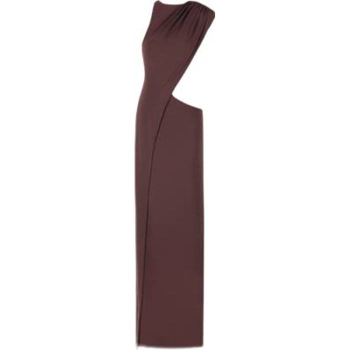 Revolve Los Angeles 【 Rielle Dress Women Brown 】 御召しもの レディース 赤銅色 赤銅色