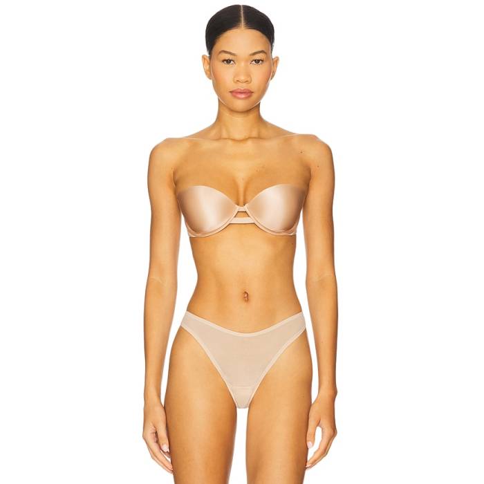 Negative Underwear 【 Glace Strapless Bra Women Buff 】 レディース