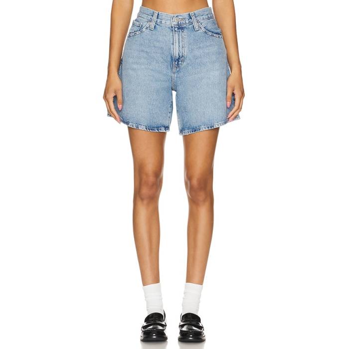 リーヴァイズジーンズ Levi\u0027s 【 High Baggy Short Women Far And Wide 】 ご機嫌 レディース レディースファッション-パンツ