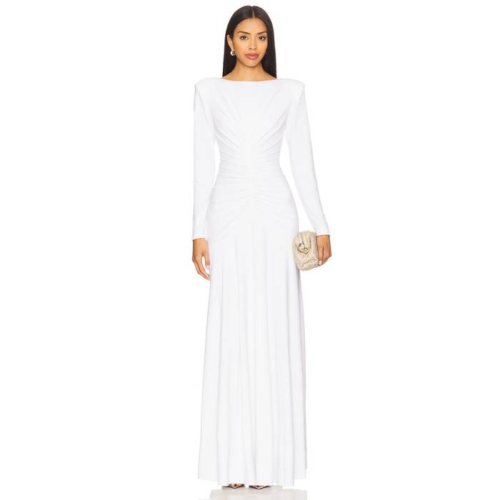 Et Ochs 【 Thea Gown Women Optic White 】 レディース 白いこと 白いこと