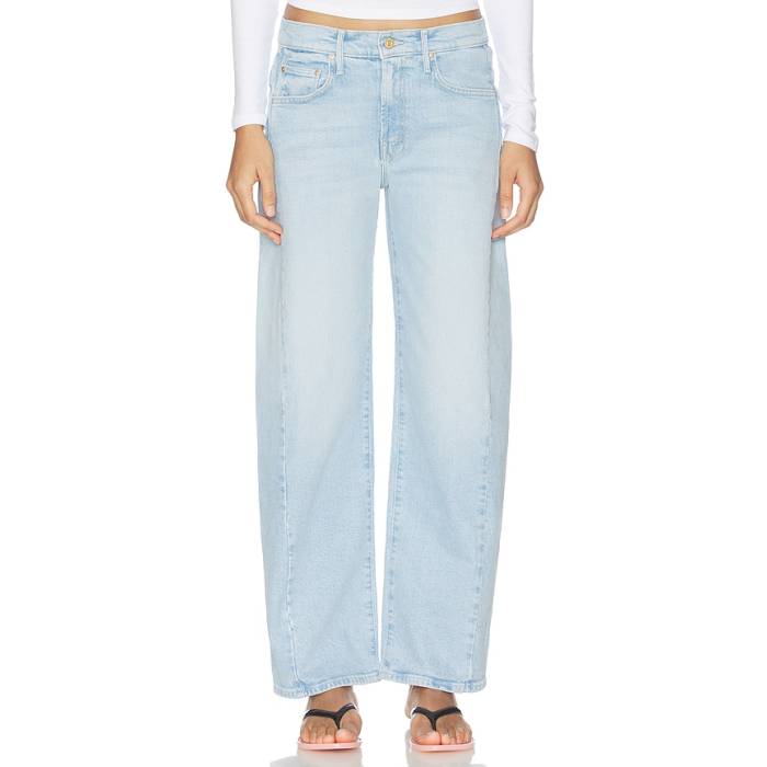 Mother 【 The Mid Rise Half-Pipe Hover Jeans Women Instant Replay 】 ミッド ライズ ジーンズ レディース｜スニケス