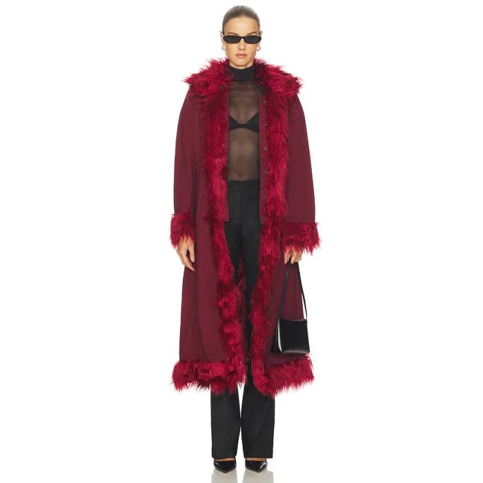 Tyler Mcgillivary 【 Brandy Jacket Women Wine 】 Jacket 上衣 レディース コート・ジャケット-レディースファッション