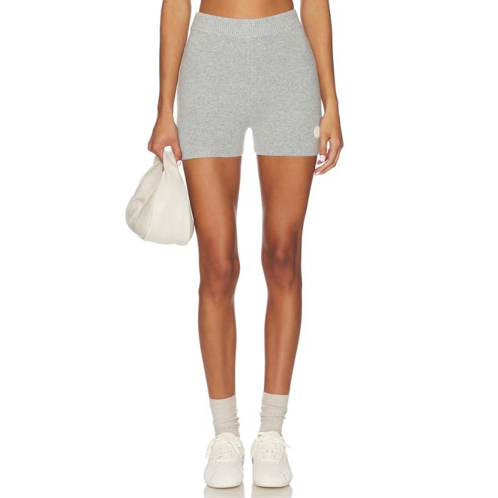 P.e Nation 【 Verge Knit Short Women Grey Marle 】 ニット レディース 灰色 グレー｜スニケス