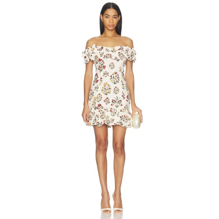 Agua By Agua Bendita 【 Jardin Mini Dress Women Andes 】 御召しもの レディース