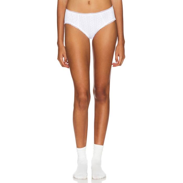 Cou Cou Intimates 【 The Cozy Brief Women White 】 レディース 白いこと 白いこと