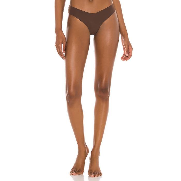 命令すること Commando 【 Thong Women Mocha 】 レディース
