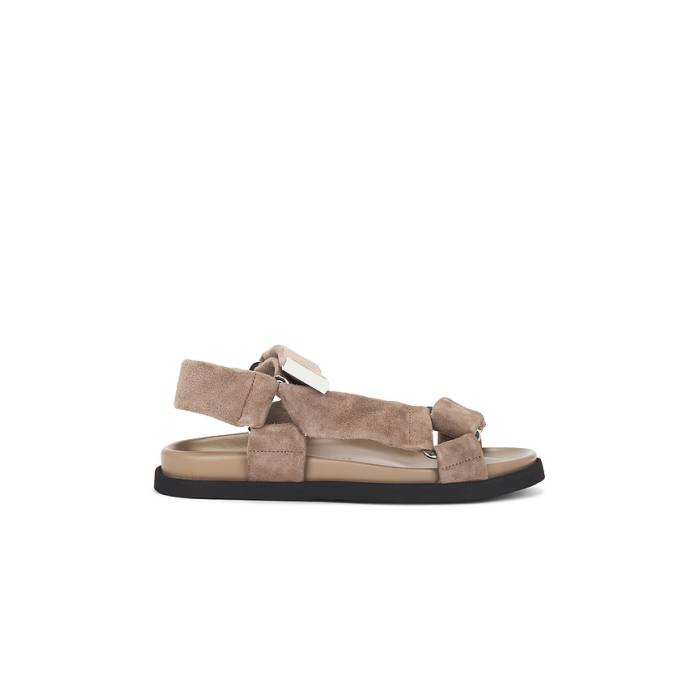 ジ・アティコ The Attico 【 Salinas Flatform Sandal Women Light Grey 】 レディース 薄墨色 薄墨色