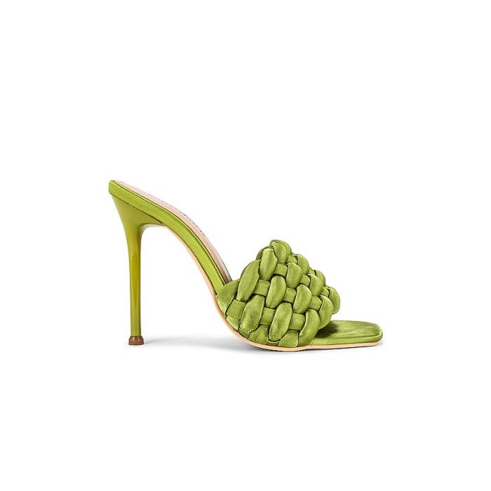Superdown 【 Jocelyn Heel Women Green 】 踵 レディース green 緑・緑であること