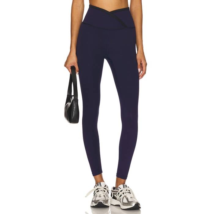 Year Of Ours 【 Sport Two Tone Veronica Legging Women Navy \u0026Amp; Black 】 ベロニカ レディース 紺色 米国海軍 黒いこと 黒いこと