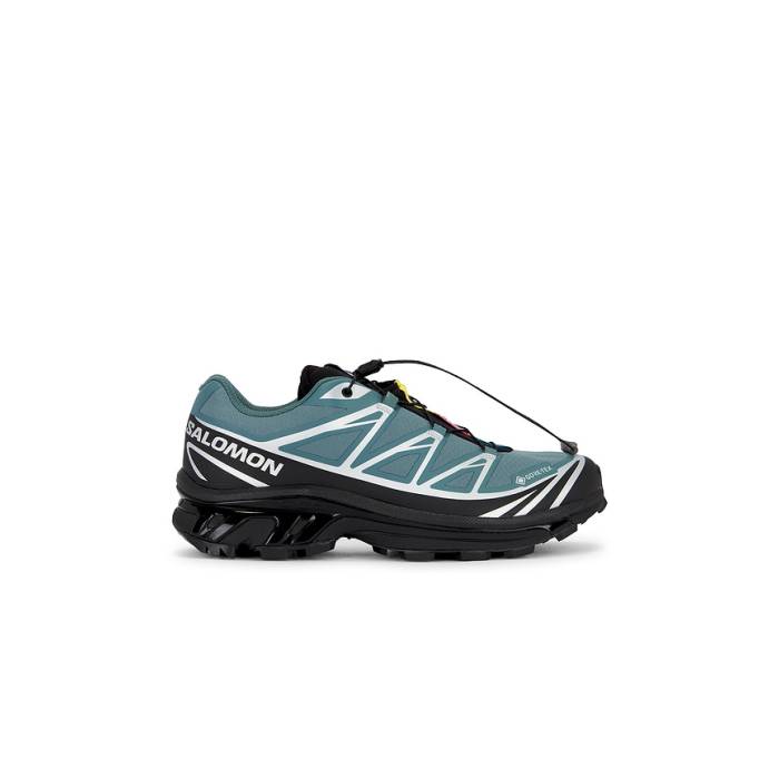 サロモン Salomon 【 Xt-6 Gtx Men North Atlantic, Black, \u0026Amp; Ftw Silver 】 メンズ 北の方 Silver しろがね色・しろがね色