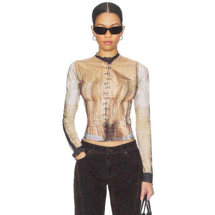 Knwls 【 Halcyon Top Women Brown Victorian 】 レディース 赤銅色 赤銅色