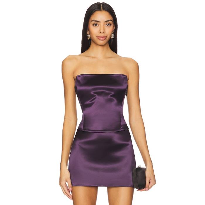 Cultnaked 【 Etta Bandeau Top Women Purple 】 レディース Purple 紫・パープル