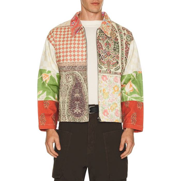 Found 【 Tapestry Twill Jacket Men Multi 】 Jacket 上衣 メンズ