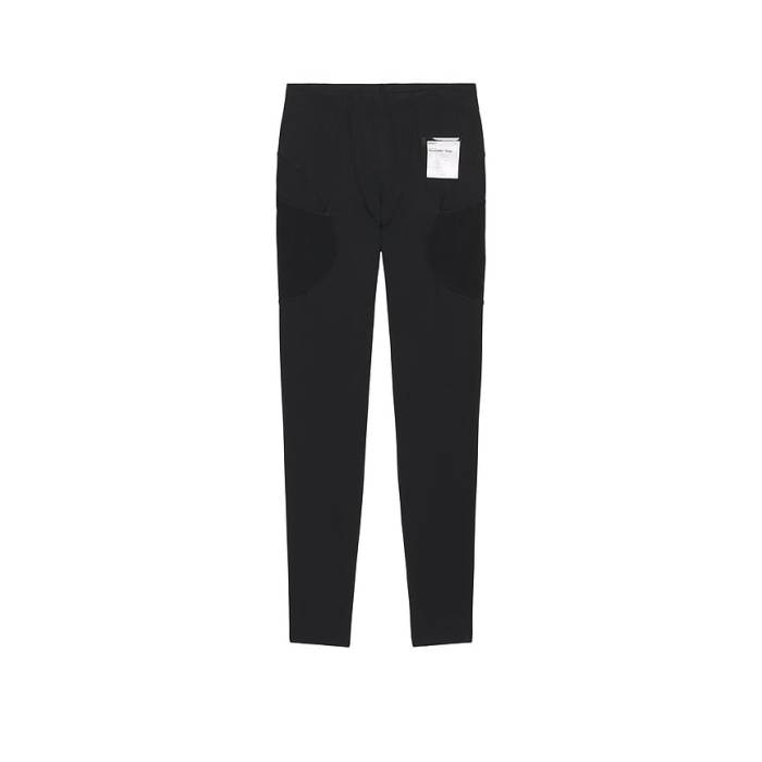 サティスファイ Satisfy 【 Powersilk Cargo Tights Men Black 】 カーゴ Tights タイツ メンズ 黒色 ブラック｜スニケス