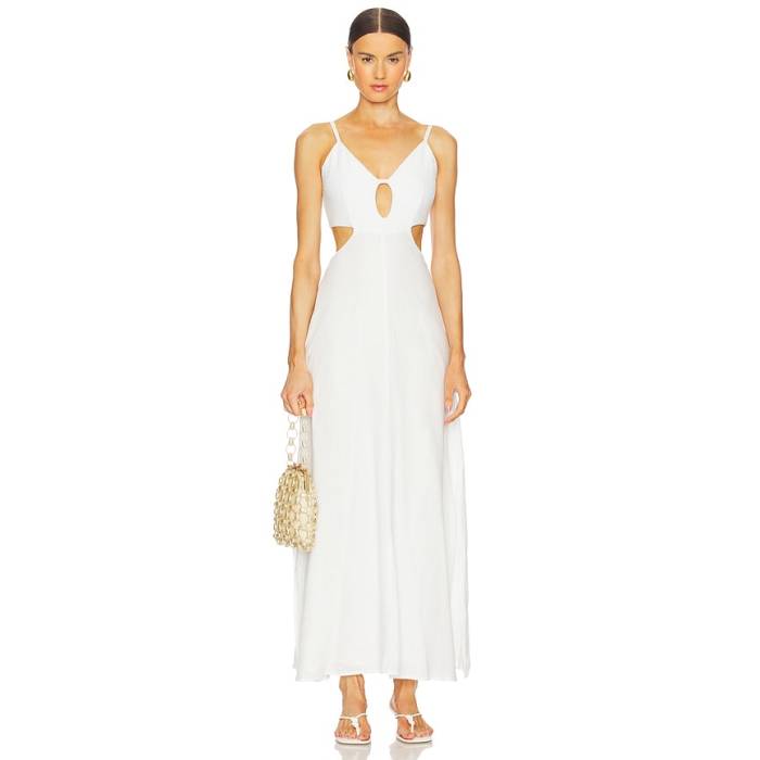 Boamar 【 Joyful Long Dress Women White 】 ドレス レディース 白色 ホワイト｜スニケス 26,910円