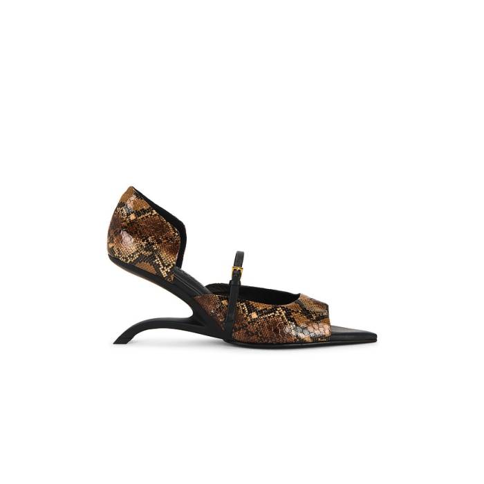Nora Lozza 【 High Belga Heel Women Animal Print 】 御機嫌 踵 レディース