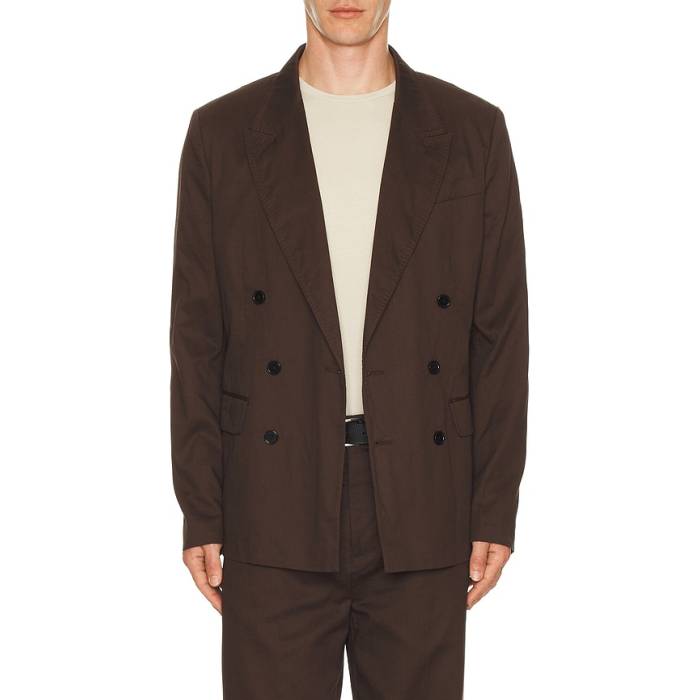 オールセインツ Allsaints 【 Newton Blazer Men Baked Brown 】 ブレイザー メンズ 赤銅色 赤銅色