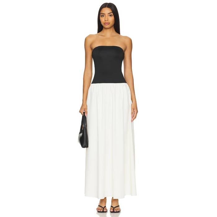 All The Ways 【 Vega Maxi Dress Women Black \u0026Amp; White 】 ベガ・ヴェガ お召しもの レディース 黒いこと 黒いこと 白いこと 白いこと
