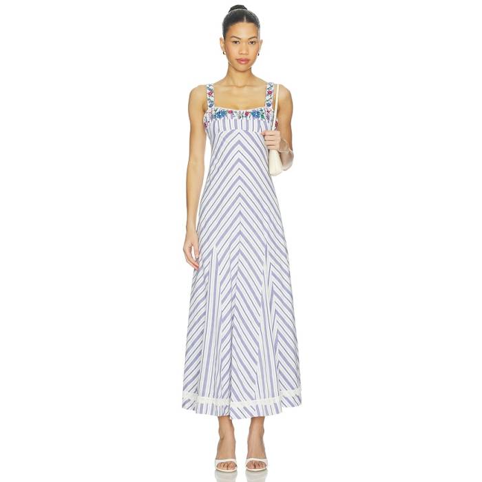 フリーピープル Free People 【 Havenwood Maxi Dress Women White Combo 】 お召しもの レディース 白いこと 白いこと レディースファッション-ドレス