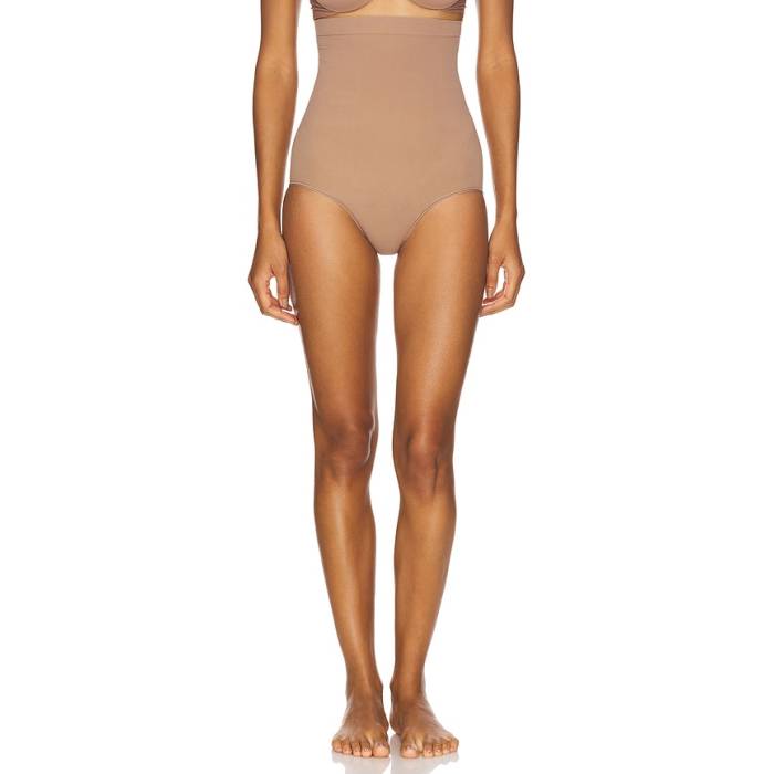 渡り間クス Spanx 【 Seamless Power High Waisted Brief Women Cafe 金 Lait 】 Power 力強さ 御機嫌 レディース