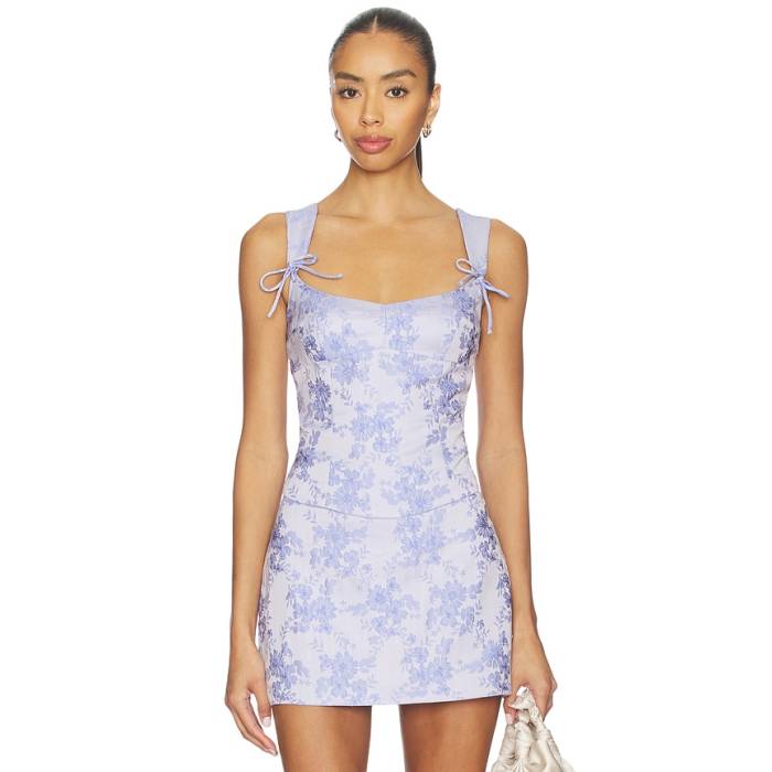 アマンダアプリチャード Amanda Uprichard 【 Candice Top Women English Lavender 】 レディース