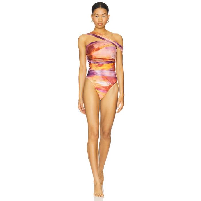 Andrea Iyamah 【 Tika One Piece Swimsuit Women Dandi Print 】 海水着 レディース