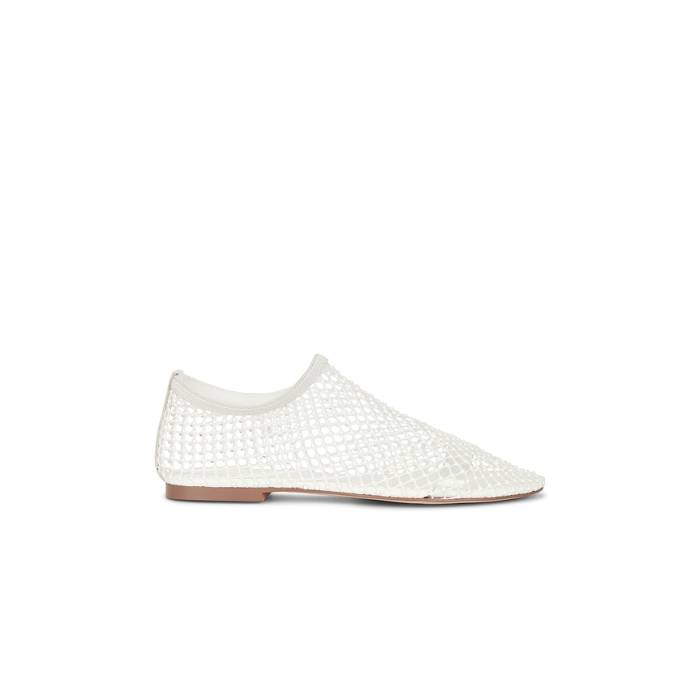 スティーブマデン Steve Madden 【 Mino Flat Women Pearl 】 レディース パール