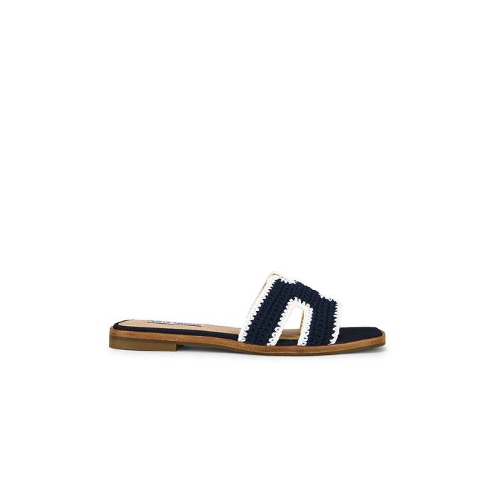 スティーブマデン Steve Madden 【 Hadyn Sandal Women Navy Multi 】 レディース 紺色 ネイビー｜スニケス