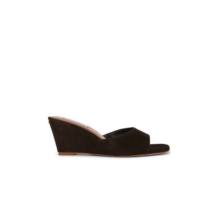 スティーブマデン Steve Madden 【 Seleste Sandal Women Brown Suede 】 レディース 赤銅色 赤銅色 スエード・スウェード