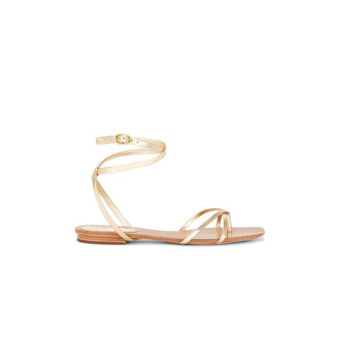 Veronica Beard 【 Allegra Sandal Women Pale Gold 】 アレグラ レディース ゴールド