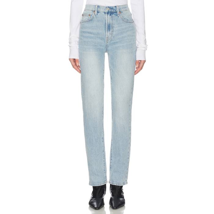 Pistola 【 Bri High Rise Slim Straight Jeans Women Sequel 】 ご機嫌 ライズ slim か細い デニム レディース