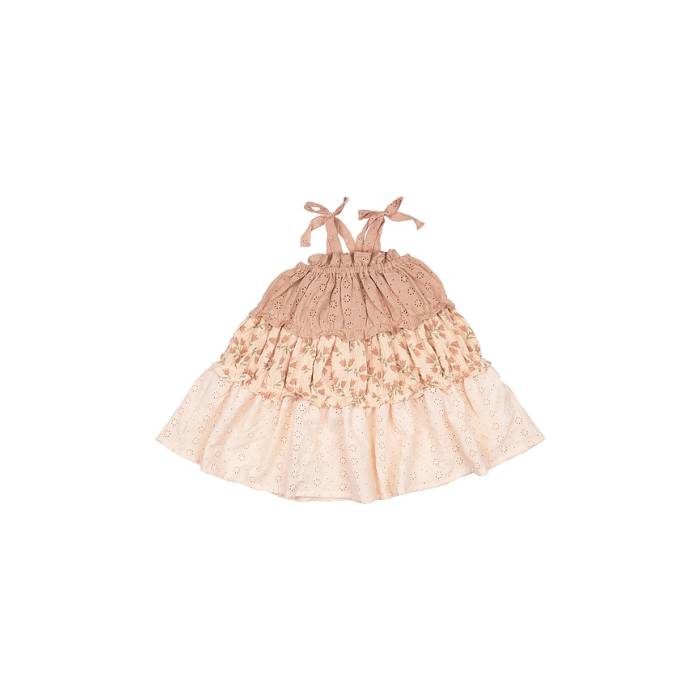 Wild Wawa 【 Amber Dress Girls Dainty Flowers 】 お召しもの お坊っちゃん キッズ
