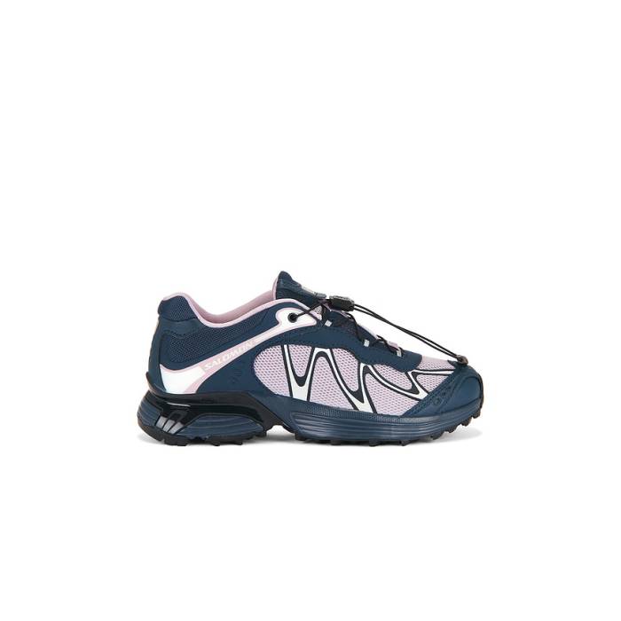 サロモン Salomon 【 Xt- Whisper Sneaker Women Nirvana, Blue Nights \u0026Amp; Footwear Silver 】 靴 スニーカー レディース 青碧 青碧 Silver しろがね色・しろがね色