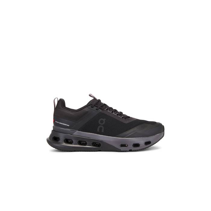 オン On 【 Cloudnova X Sneakers Men Black \u0026Amp; Eclipse 】 メンズ 黒いこと 黒いこと