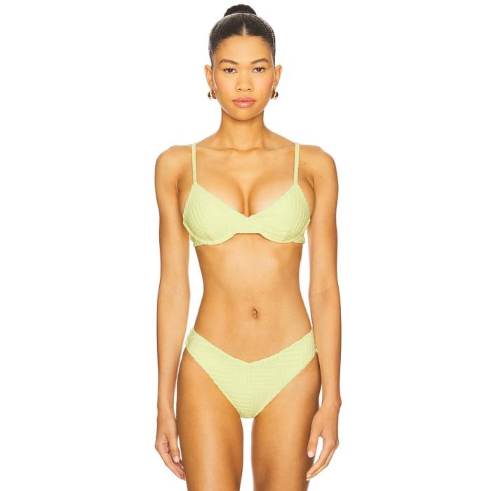 ビーチライオット Beach Riot 【 Camilla Bikini Top Women Citrine Crush 】 レディース|スニケス