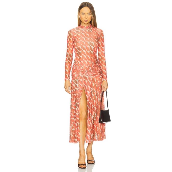 バルドット Bardot 【 Lea Printed Mesh Dress Women Red Spot 】 ドレス レディース Red 赤・レッド|スニケス