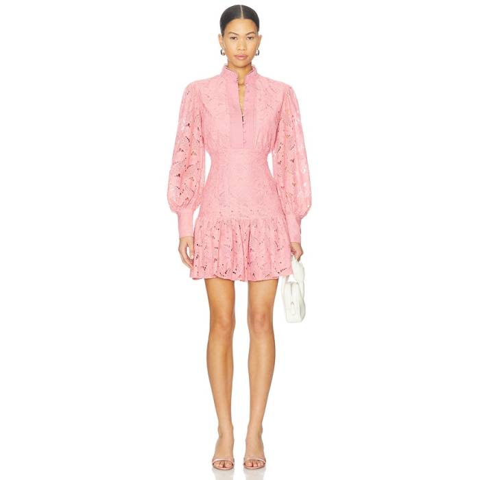 バルドット Bardot 【 Remy Lace Dress Women Lili Pink 】 ドレス レディース pink ピンク｜スニケス