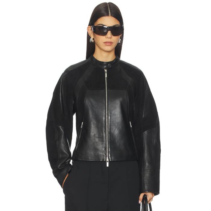 ヘルムートラング Helmut Lang 【 Bmx Jacket Women Black 】 Jacket 上衣 レディース 黒いこと 黒いこと
