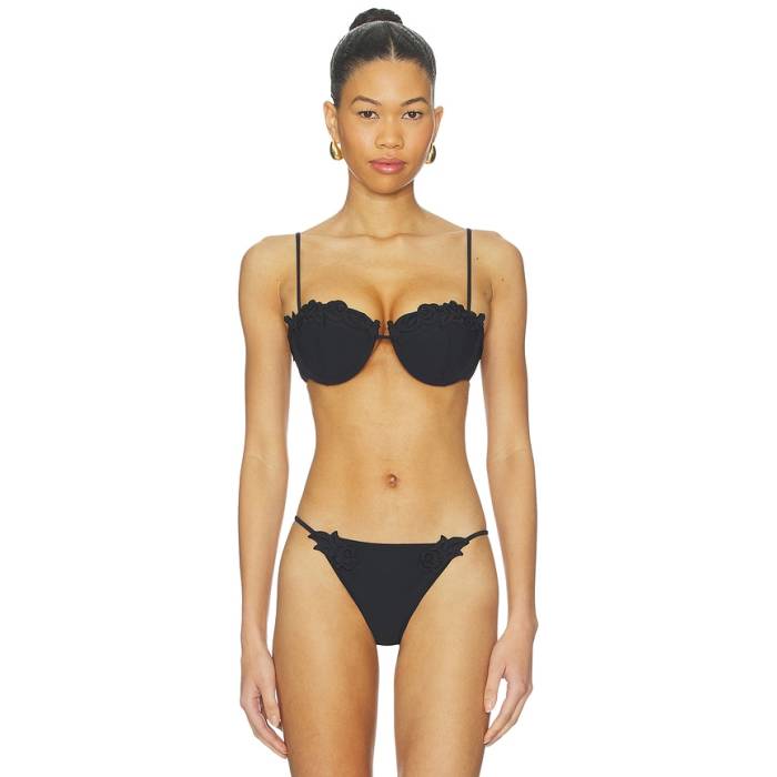 Cult Gaia 【 Greta Bikini Top Women Black 】 レディース 黒いこと 黒いこと