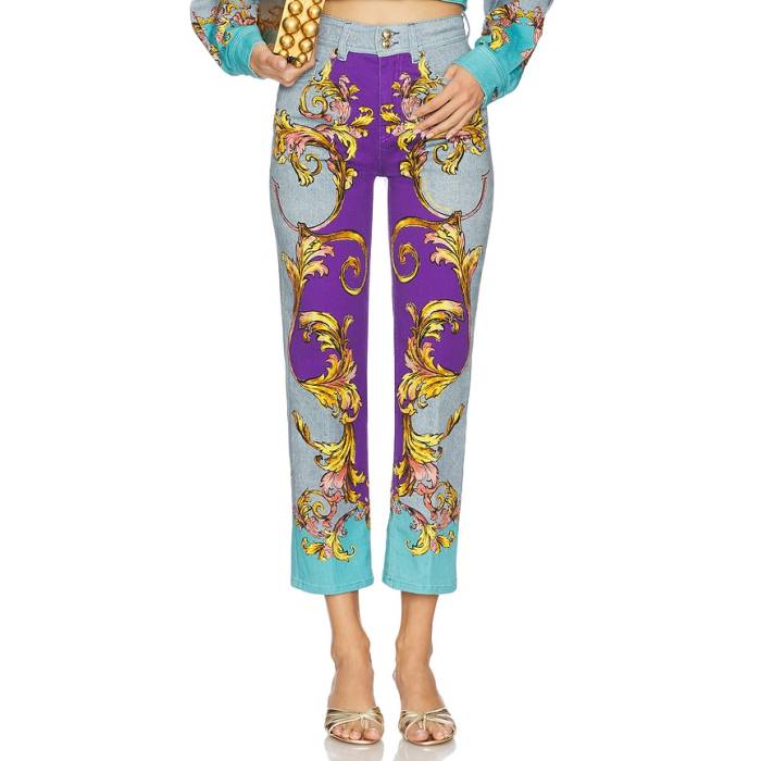 ヴェルサーチェ ジーンズ クチュール Versace Jeans Couture 【 5 Pocket Pants Women Multi 】 レディース