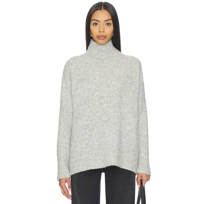 American Vintage 【 Vito Turtleneck Sweater Women Gris Clair Chine 】 調教師 レディース