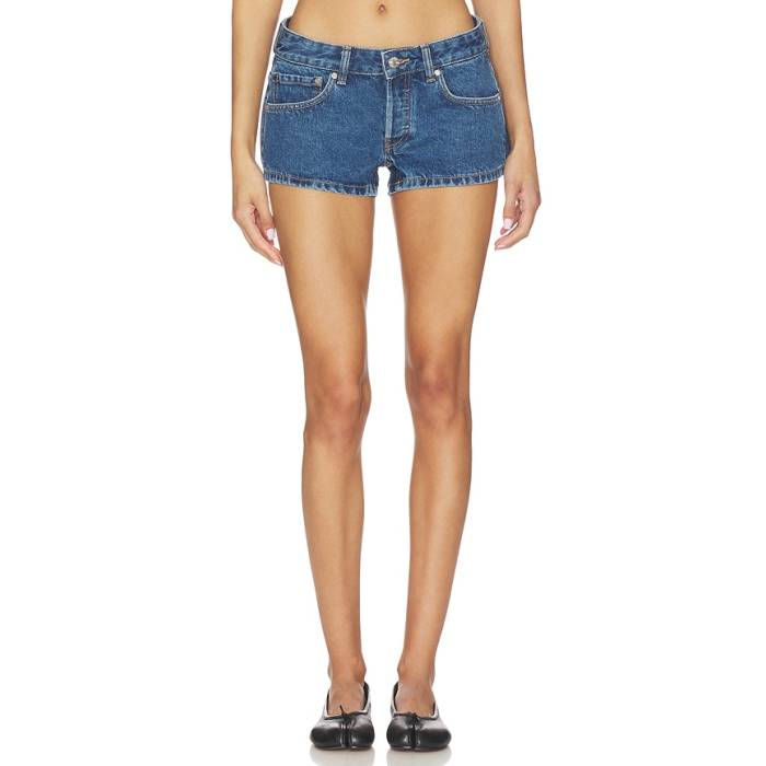 Eb Denim 【 Portman Low Rise Short Women Manhattan 】 ライズ レディース