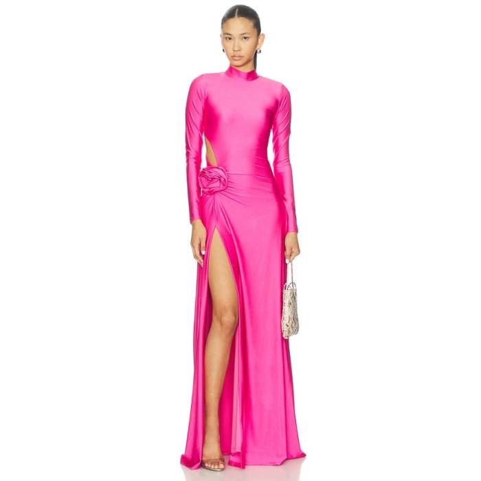Delfi 【 Sabine Dress Women Magenta 】 お召しもの レディース マジェンタ