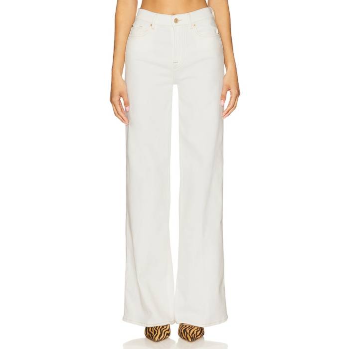 セブンフォーオールマンカインド 7 For All Mankind 【 Lotta Wide Leg Jeans Women Sugar 】 デニム レディース