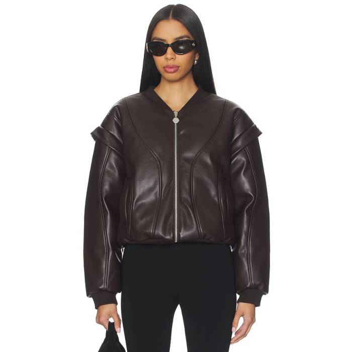 Ow Collection 【 Valentina Jacket Women Dark Brown 】 Jacket ジャケット レディース 茶色 ブラウン|スニケス