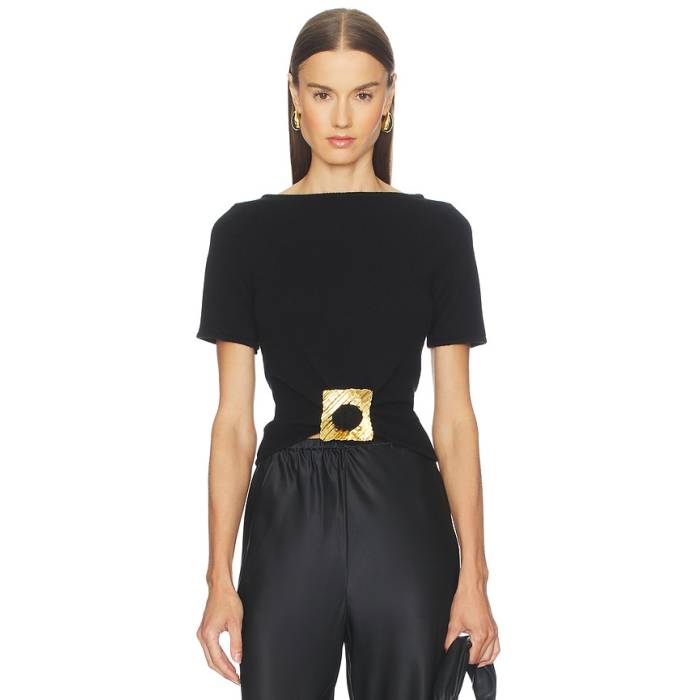 Cult Gaia 【 Ellen Top Women Black 】 レディース 黒いこと 黒いこと