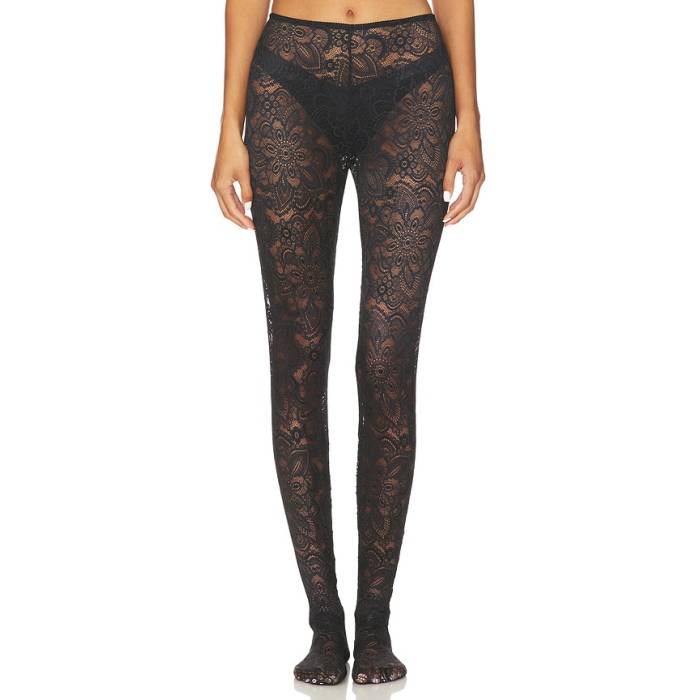 Beaufille 【 Cassia Lace Stockings Women Black 】 レディース 黒いこと 黒いこと