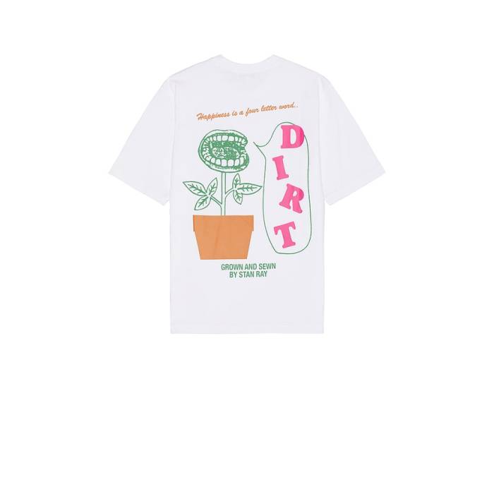 スタンレイ Stan Ray 【 Dirt T-Shirt Men White 】 プルオーバー メンズ 白いこと 白いこと