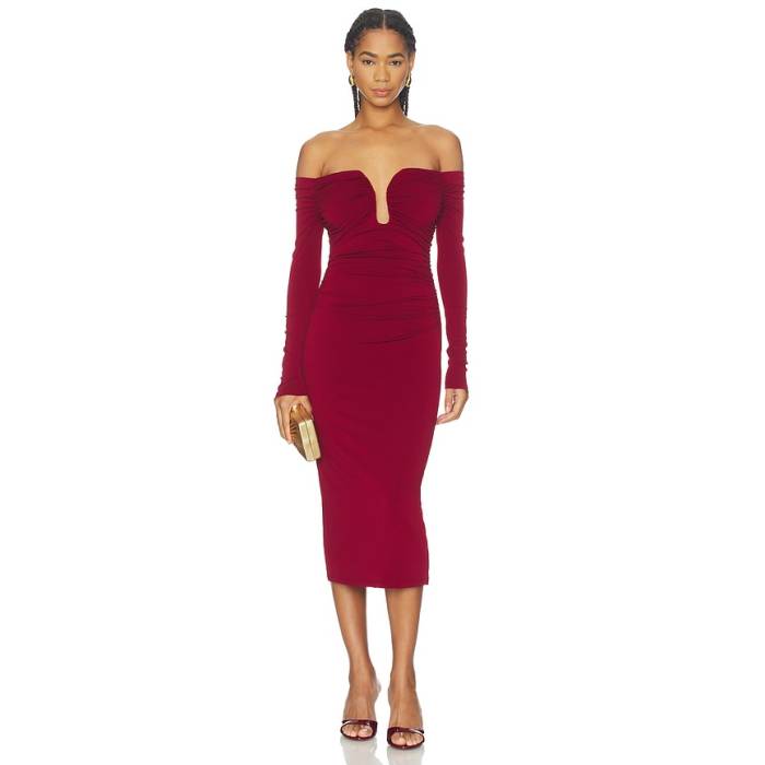 Astr The Label 【 Lovinia Dress Women Wine 】 ドレス レディース｜スニケス